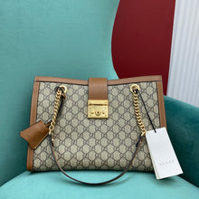 Load image into Gallery viewer, Gucci Padlock GG Medium Shoulder Bag