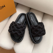 Load image into Gallery viewer, Louis Vuitton Pool Pillow Flat Comfort Mule
