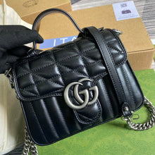 Load image into Gallery viewer, Gucci Marmont Mini Top Handle Bag