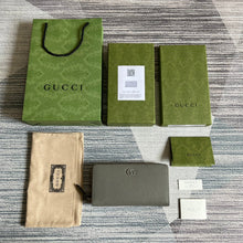 Load image into Gallery viewer, Gucci GG Marmont Zip Around Wallet
