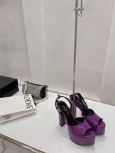 Load image into Gallery viewer, YSL Jodie Platform Sandals