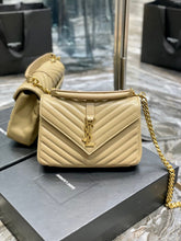 Load image into Gallery viewer, YSL College Medium Quilted leather Bag