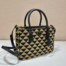 Load image into Gallery viewer, Prada Small symbole Jacquard fabric Bag