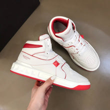 Load image into Gallery viewer, Valentino One Stud High Top Nappa Sneakers