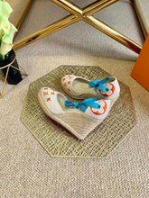 Load image into Gallery viewer, Louis Vuitton Starboard Wedge Sandals