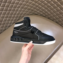 Load image into Gallery viewer, Valentino One Stud High Top Nappa Sneakers