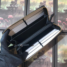 Load image into Gallery viewer, Gucci Leather Zip Around Wallet