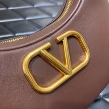 Load image into Gallery viewer, Valentino Stud Sign Hobo Bag