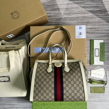 Load image into Gallery viewer, Gucci Ophidia GG Medium Tote Bag