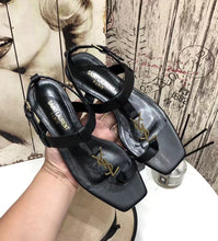 Load image into Gallery viewer, YSL Cassandra Flat Sandals