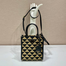 Load image into Gallery viewer, Prada symbole Jacquard fabric Micro Bag