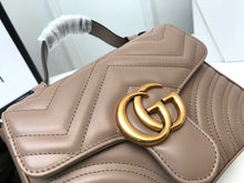 Load image into Gallery viewer, Gucci GG Marmont Mini Top Handle Bag