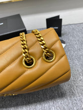 Load image into Gallery viewer, YSL Loulou Medium Chain Bag In Y Leather