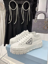 Load image into Gallery viewer, Prada Double Wheel Nylon Gabardine Sneakers