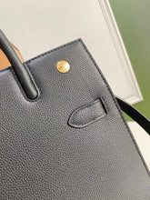 Load image into Gallery viewer, Burberry Medium Leather Title Bag
