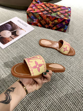 Load image into Gallery viewer, Louis Vuitton Lock It Flat Mule
