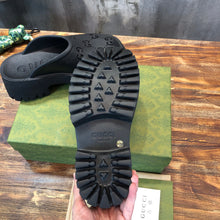 Load image into Gallery viewer, Gucci Platform Perforated G Sandals