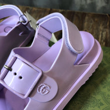 Load image into Gallery viewer, Gucci Sandal With Mini Double G