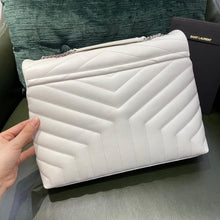 Load image into Gallery viewer, YSL Loulou Medium In Matelasse Y Leather