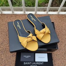 Load image into Gallery viewer, YSL Bianca Flat Mule Sandal