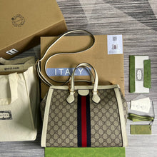 Load image into Gallery viewer, Gucci Ophidia GG Medium Tote Bag
