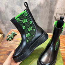 Load image into Gallery viewer, Gucci Women Boots with GG Jersey