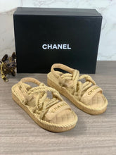Load image into Gallery viewer, Chanel Dad Cord Sandal
