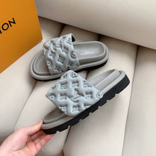 Load image into Gallery viewer, Louis Vuitton Pool Pillow Flat Comfort Mule