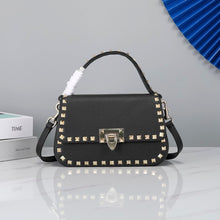 Load image into Gallery viewer, Valentino Garavani Small Rockstud Grainy Calfskin Bag