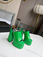Load image into Gallery viewer, Versace Platform Mule