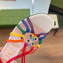 Load image into Gallery viewer, Gucci Women Sandal With Interlocking G