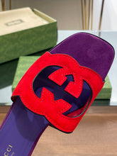 Load image into Gallery viewer, Gucci Interlocking G Cut Out Sandal