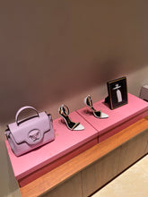 Load image into Gallery viewer, Tom Ford Leather Padlock Pointy Naked Sandal