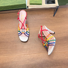 Load image into Gallery viewer, Gucci Women Sandal With Interlocking G