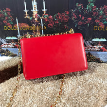 Load image into Gallery viewer, Dolce and Gabbana DG Girls Phone Bag In Smooth Calfskin