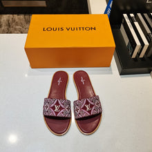 Load image into Gallery viewer, Louis Vuitton Since 1854 Lock It Flat Mule