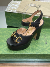 Load image into Gallery viewer, Gucci Platform Sandal With Horsebit