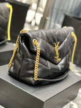 Load image into Gallery viewer, YSL PUFFER MEDIUM BAG IN QUILTED LAMBSKIN