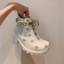 Load image into Gallery viewer, Gucci Leather Boot With Ankle Belt