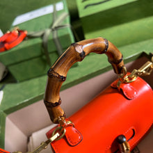 Load image into Gallery viewer, Gucci Small Top Handle Bag With Bamboo