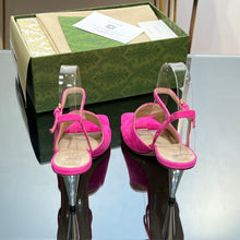Load image into Gallery viewer, Gucci Blonde Heeled Sandal