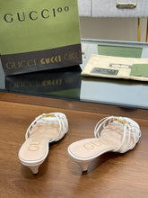 Load image into Gallery viewer, Gucci Women Slide Sandal With Crystals