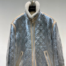 Load image into Gallery viewer, Louis Vuitton Monogram Mirror Shearling Jacket