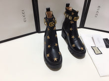 Load image into Gallery viewer, Gucci Leather Boot With Ankle Belt