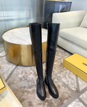Load image into Gallery viewer, Fendi Rockoko Knee High Boots