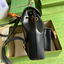 Load image into Gallery viewer, Gucci Bamboo Small Backpack