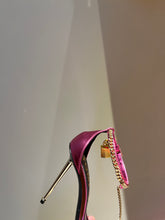 Load image into Gallery viewer, Tom Ford Leather Padlock Pointy Naked Sandal