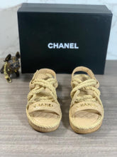 Load image into Gallery viewer, Chanel Dad Cord Sandal