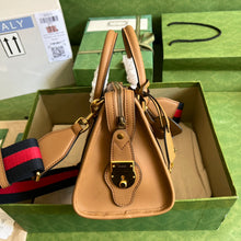 Load image into Gallery viewer, Gucci Small Top Handle Bag with Double G