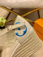 Load image into Gallery viewer, Louis Vuitton Starboard Wedge Sandals